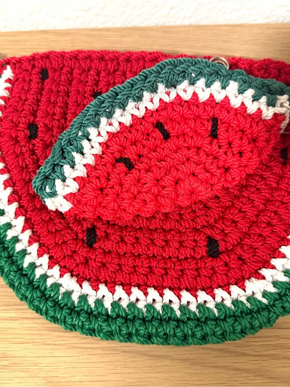 Handmade Watermelon clutch -